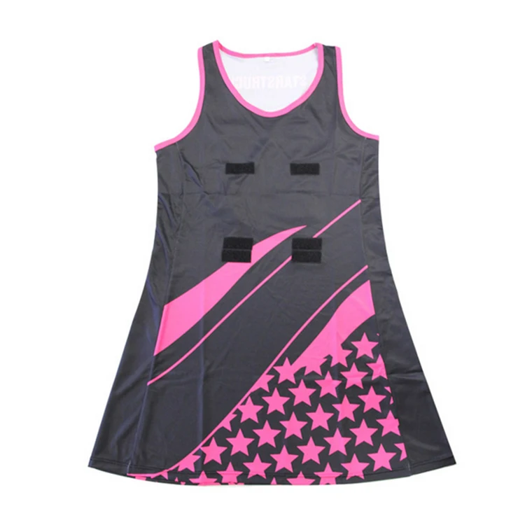 Download Custom Sublimation Netball Uniforms Cheap Pattern Girls ...