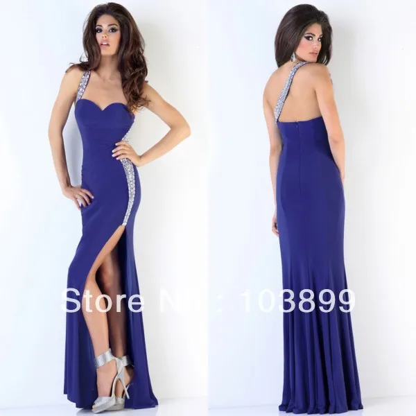 Dark Purple Prom Dresses 2014