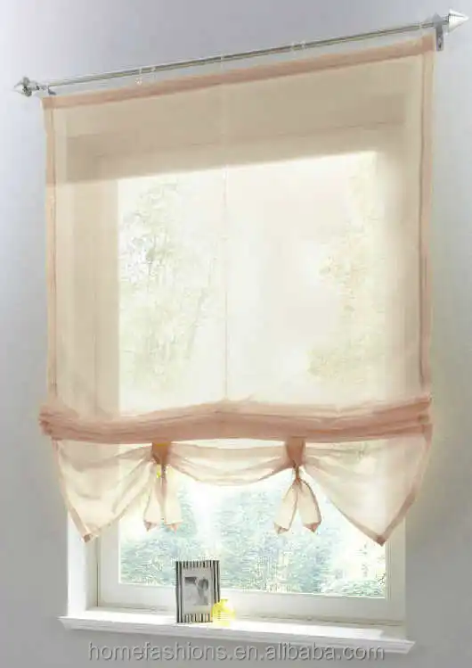 Diy Faux Relaxed Roman Shade Window Blinds - Buy Decorative Window