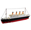 Sluban big construction ship model bricks building blocks plastic educational toys