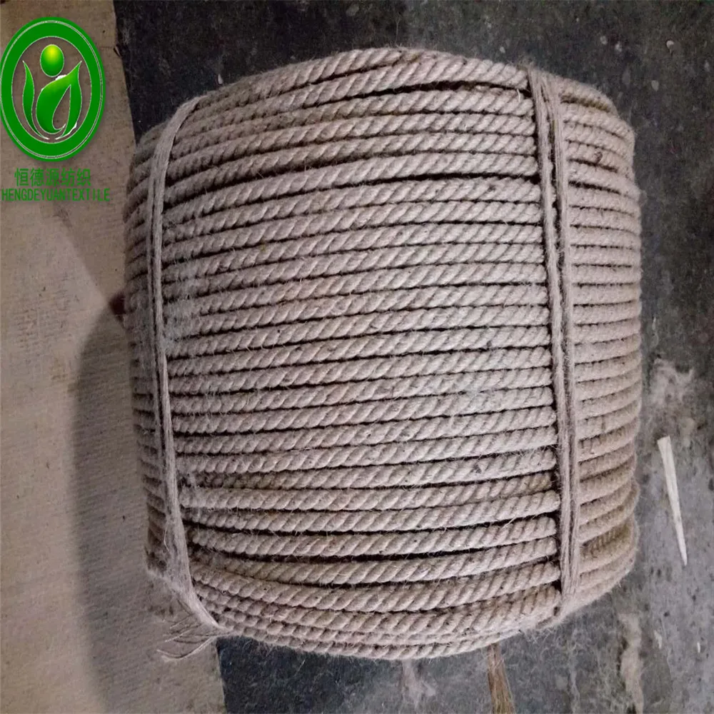 Best Jute Factory Multifunctions Large Jute Hemp Sisal Mooring Twine