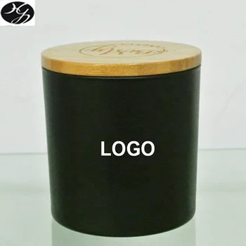 candle bamboo lids containers glass larger