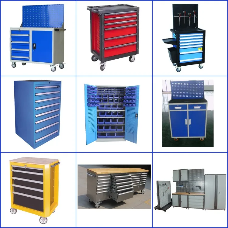 Banco De Trabajo Profesional Con 4/5/6/7/8 Cajones,Armario De