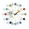 popular design walnut balls wall clock classics balls wall clock