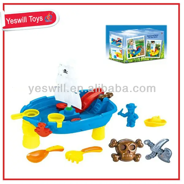 2014 New Product Beach Set Toys Plastic Sand Beach Toys Set For Kids
