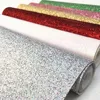 Sparkly Chunky Hexagon Mesh Synthetic Glitter Faux Leather Fabric By The Yard For Shoes Bags Bow Crafts Vinyl Material