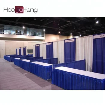 Hjf E Pipe Drape Wall Drapes For Trade Show Buy Pipe And