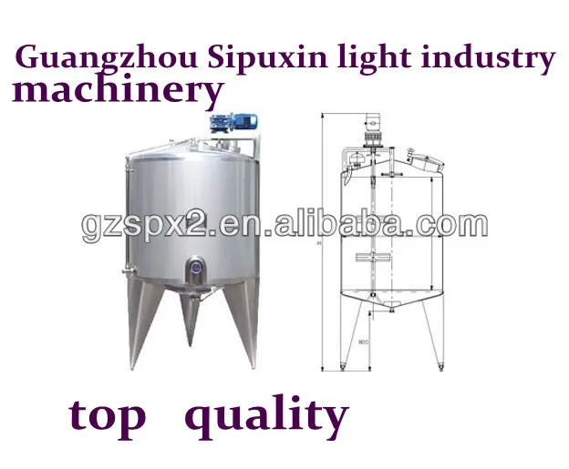 mixing storage tank