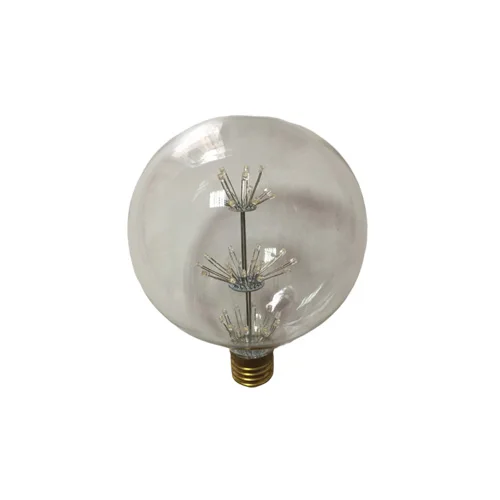 led string light e27 led G125 led filament bulb 220v for holiday decoration