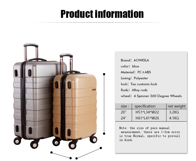 China Factory Classic Design Wheeled Suitcases Luggage,Suitcases Travel