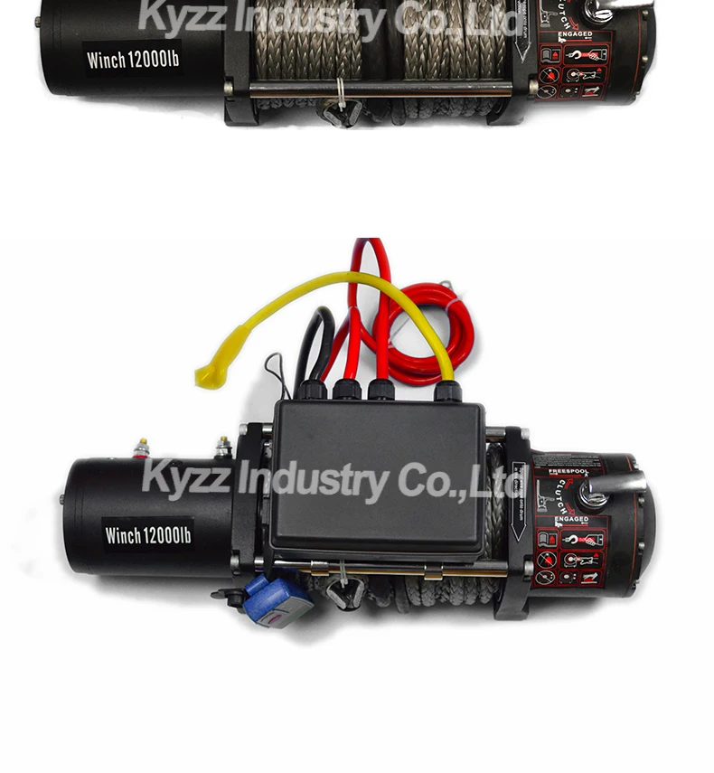 Off Road Electric Winch 4x4 12v 12000lb 2000lbs,24v Auto Jeep Car Atv