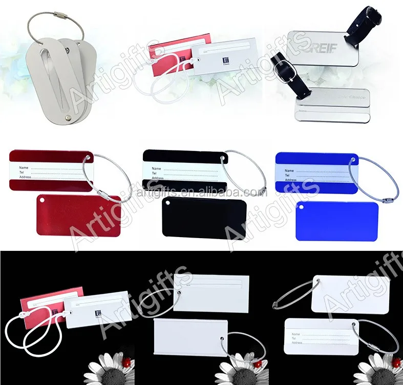 Wholesale Eco Friendly Buckle Strap Tag Personalized Luggage Travel