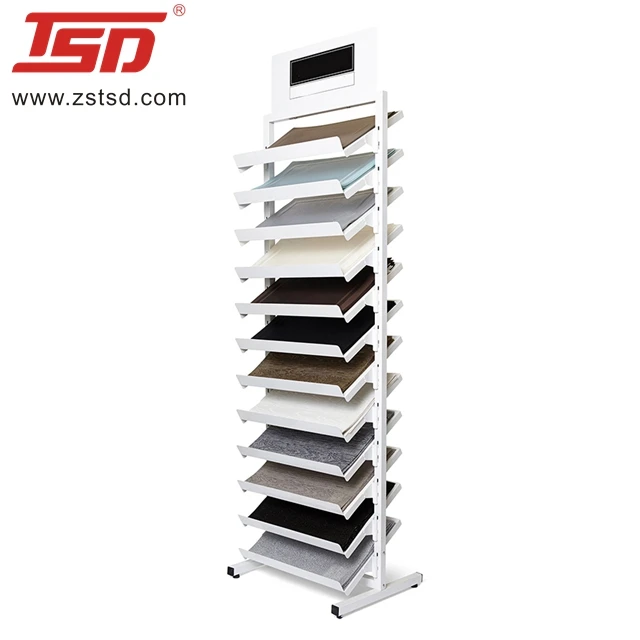 Textile Store Metal Fleece Blanket Display Shelf/retail Mat Blanket