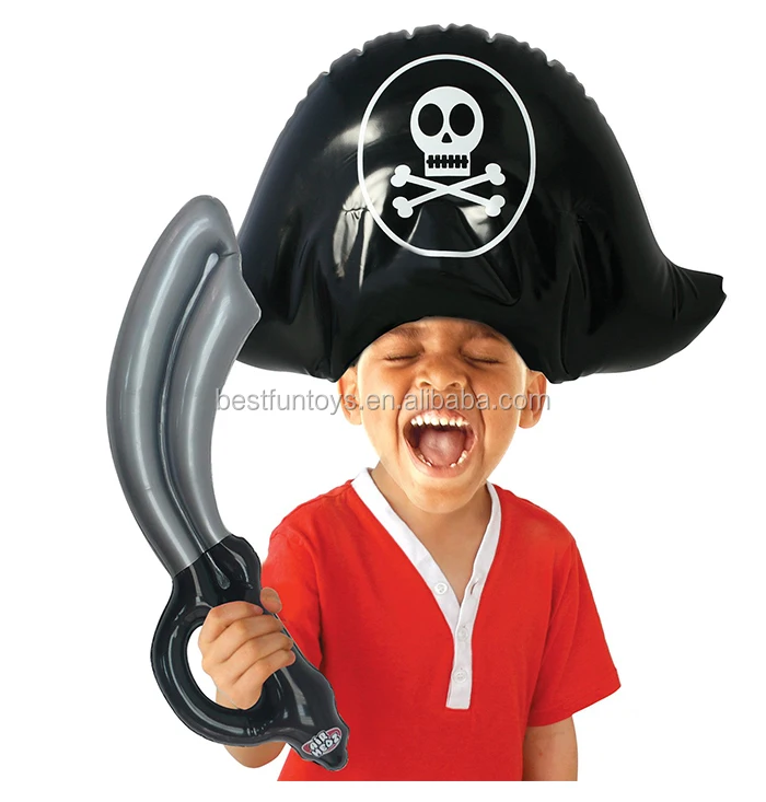 Inflatable pirate hat Clearance