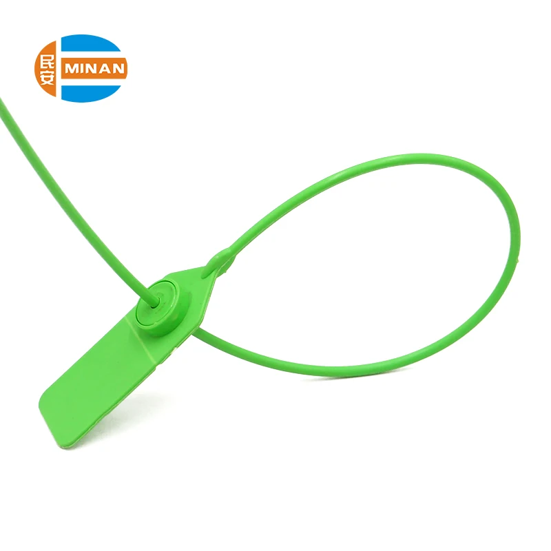 MA - PS 6021 Pull tight tamper evident plastic seals for luggage and money bag