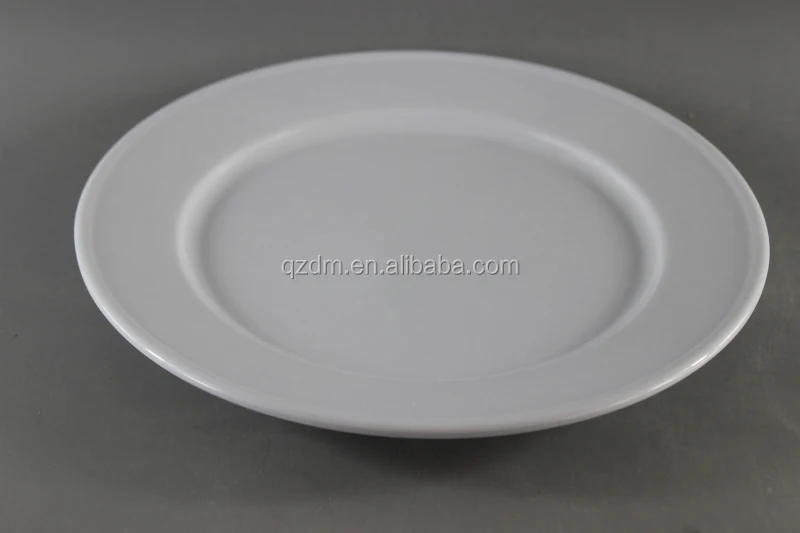 11inch Melamine Dinner Plate white Serving Dishes