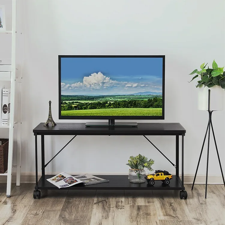 Featured image of post Wood Mobile Tv Stand : Shop for tv stands at walmart.com.