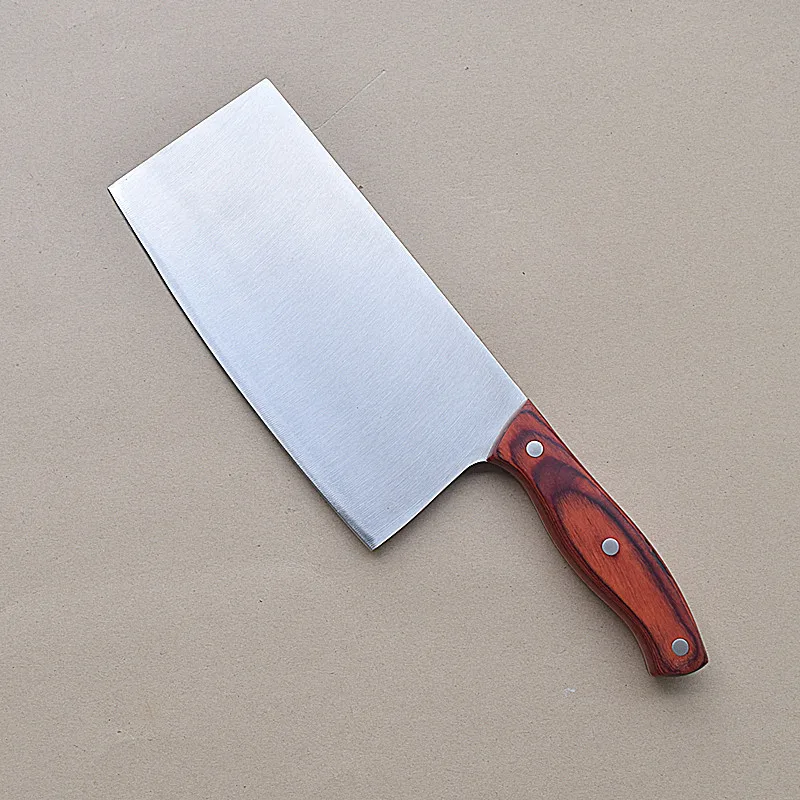 全汤pakka 处理中国厨师蔬菜刀