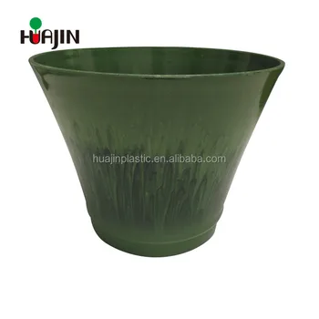 Decor Garden Flower Pot Plastic Shallow Small Plant Containers Decor Garden Flower Pot Plastic Shallow Small Plant Containers