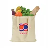 Recycle tote canvas bag vegetable fruit packing bag cotton canvas shopping bag
