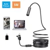 5.0 M COMS Super HD Waterproof Semi-rigid Auto Focus USB Endoscope Borescope Inspection Tube Snake Camera For Android Win10 Mac