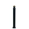 Aluminum villa fence panels post and gates