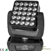 25x12W 4in1Rgbw 5x5 led matrix Blinder dot Led Beam Moving Head Wash light