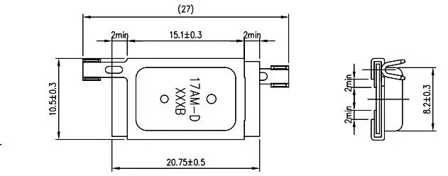 17AM klixon термостат, автоматический выключатель, переключатель перегрузки