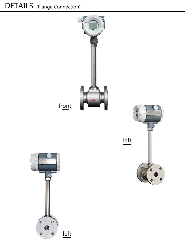 316 Stainless Steel Vortex Flowmeter Remote Type With Totalizer Buy 316 Vortex Flowmeter
