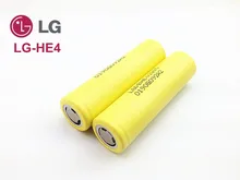 4PCS 2015 New100% Original LG-HE4 2500mah 18650 Battery ICR 18650HE4 Rechargeable Battery For Electronic Cigarette Free Shipping
