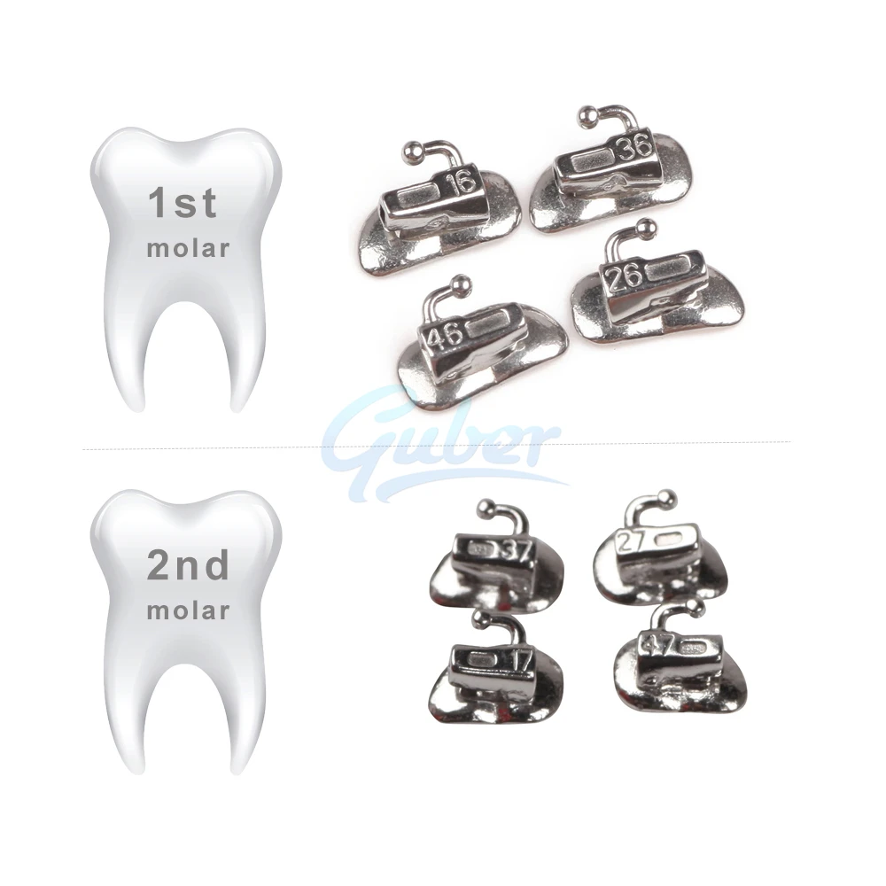 *dental Consumables Monoblock Teeth Molar Bracket Tubes Mesh Base Molar
