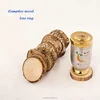 M012 wholesale custom boutique tree ring heated cork wholesale wooden coaster /coaster set