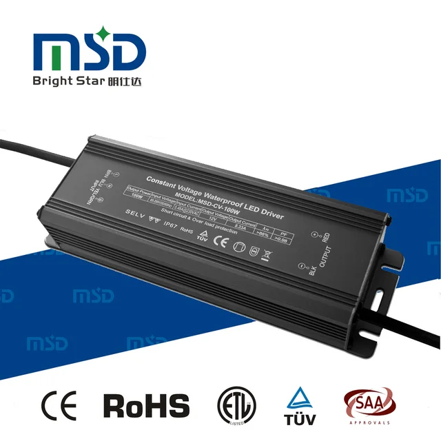 AC to DC adapter high pfc 100w constant voltage led transformer 12v 24v 36v switch power supply