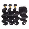 Top 12 A grade body wave virgin brazilian human hair extension