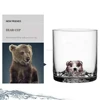 Wholesale 1Pcs 360ML New Arrival Creative Animal Cup Cute Pet Design Bear Bird Glass For Tea Beer Water Cup Lead-Free Cup