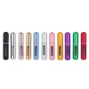 MUB 5ml Mini Travel Sized Spray Perfume Bottles & Empty Refillable Pocket Sized Aluminum Perfume Atomizer For Sale