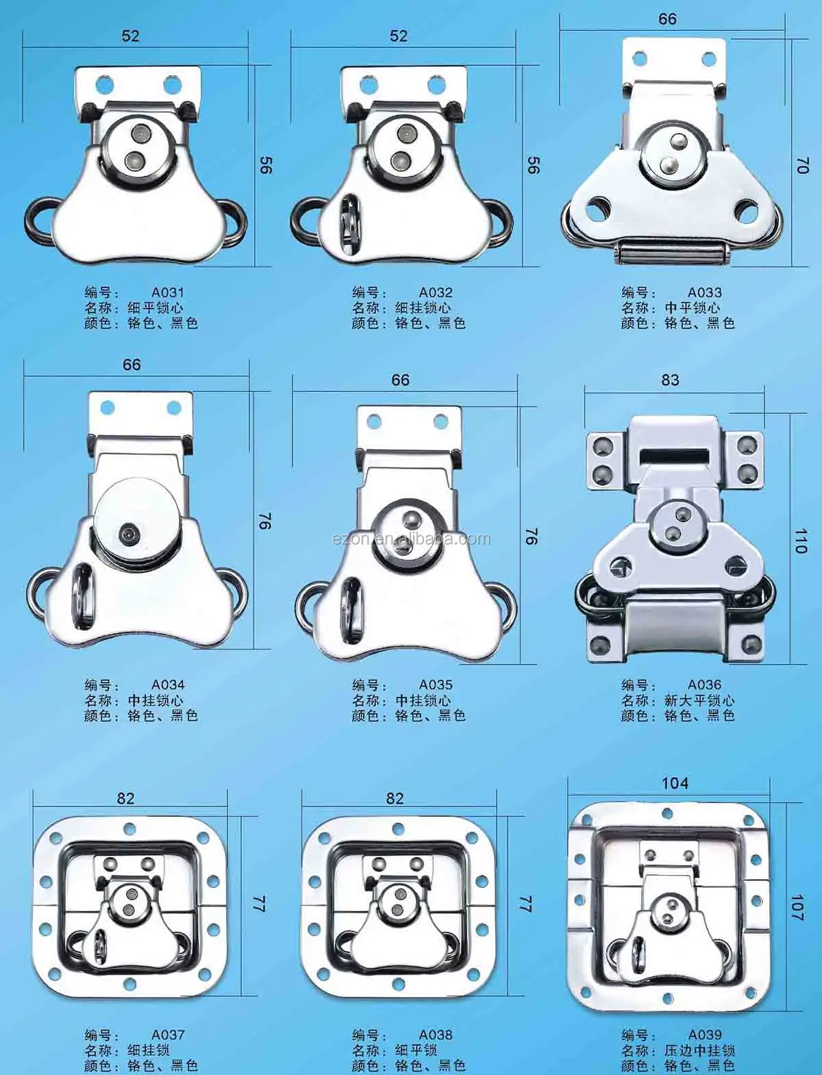 Flight Case Hardware Rotary Twist Latch,Durable Road Case Accessories