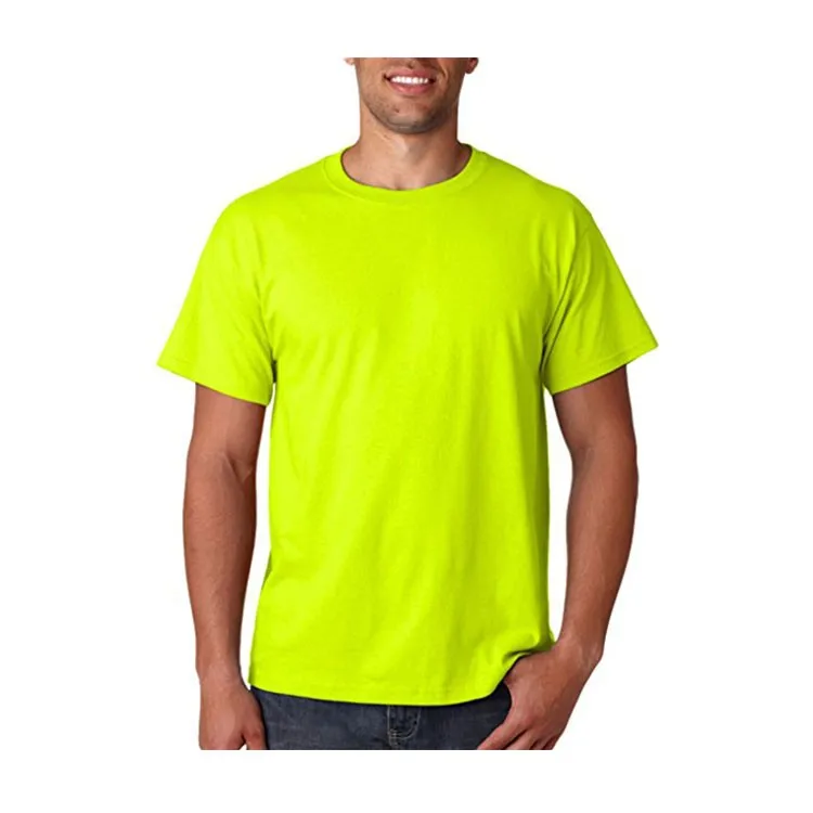 High Quality Short Sleeve Fluorescent Color T-shirt - Buy Fluorescent