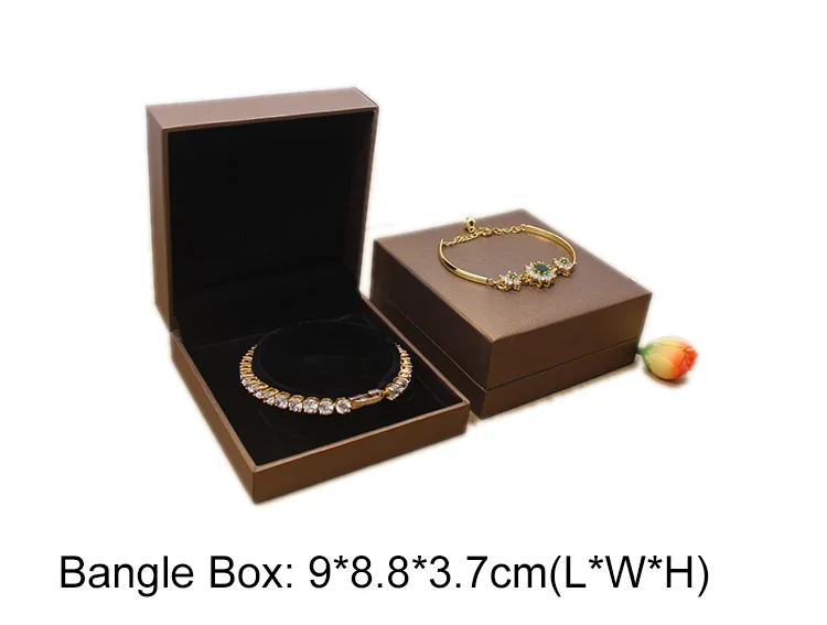 Custom Printed Logo Luxury Jewelry Gift Box Necklace Rings Sets Buy