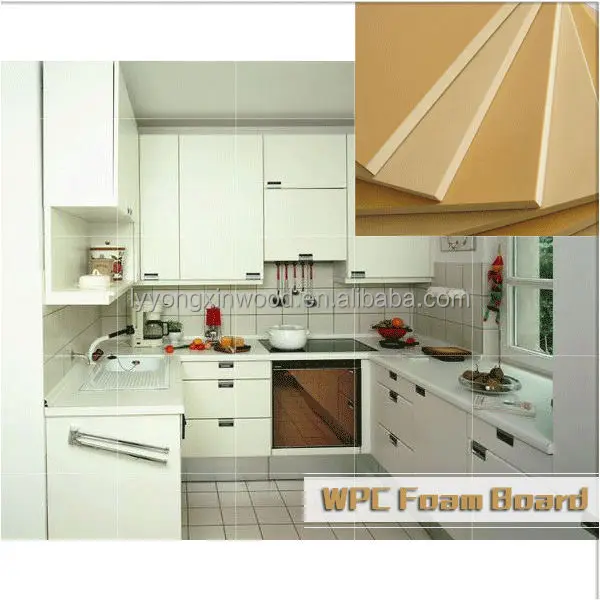 Wpc/pvc holz kunststoff material für die küche schrank/wpc schaum ... Küche holz oder kunststoff