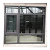 Commercial grade wooden color tilt and turn windows with australia standard