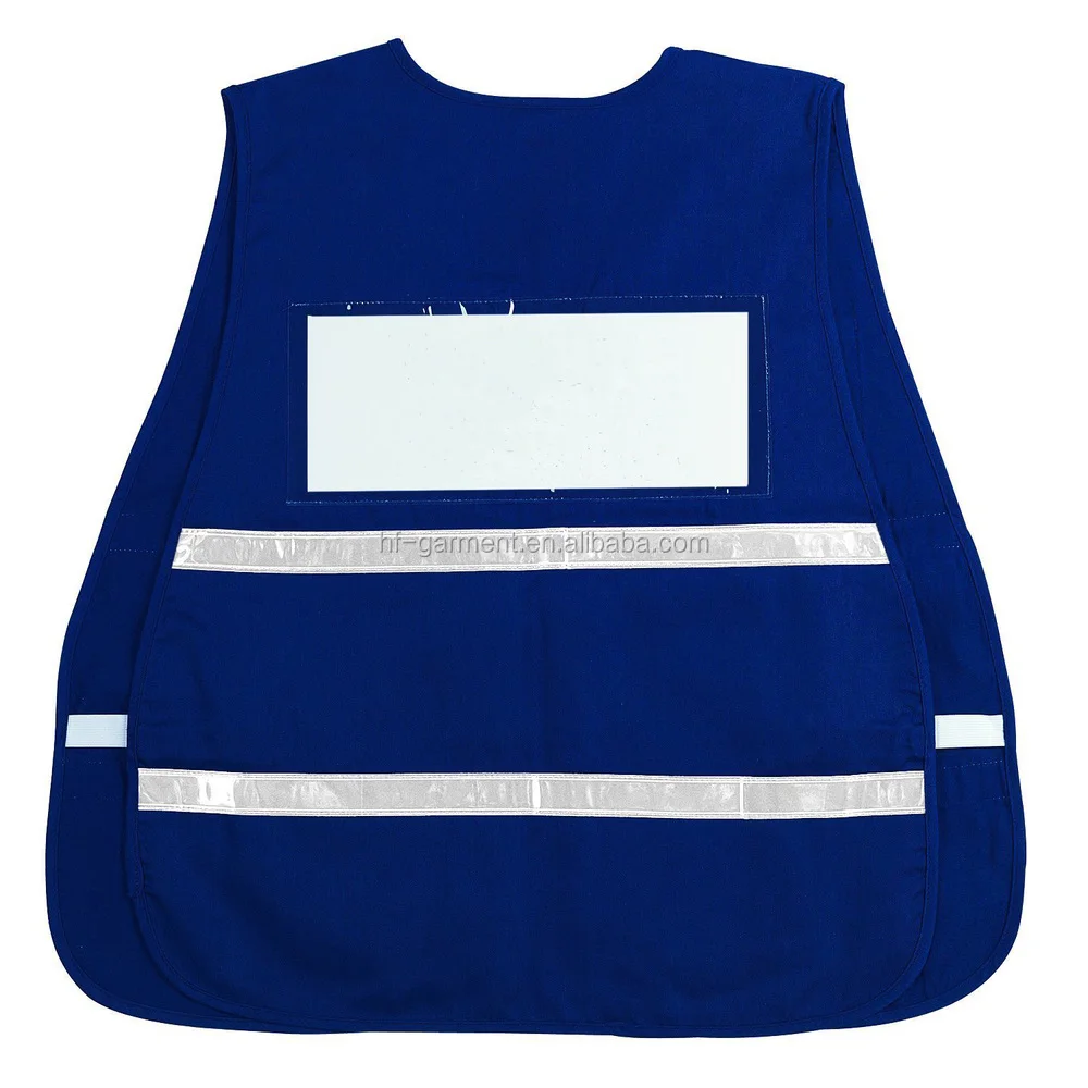 2018 Cheap Blue Safety Vest With White Reflective Strips Buy Safety Vest,Cheap Safety Vest