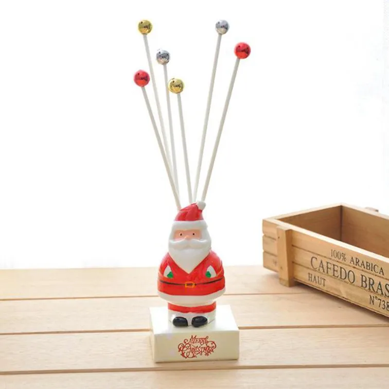 Christmas Santa Claus Reed Diffuser Ceramic Bottle Lavender Essential