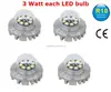 CE&ECE R10 standard 3W*8 LED hideaway strobe lights led hide away flash strobe light surface mount auto hide away flash light
