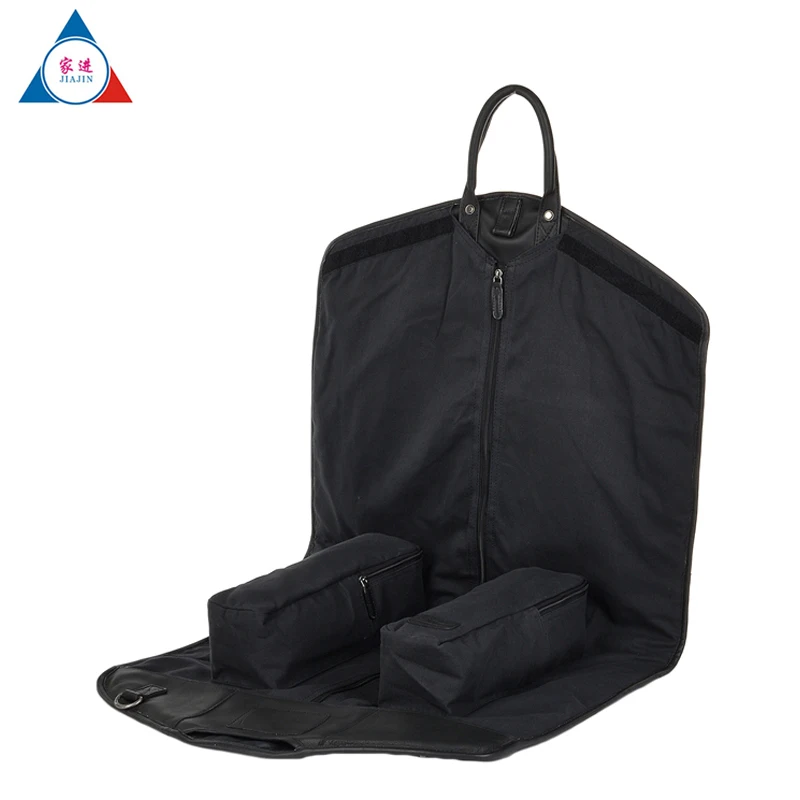 Travel Custom bing Handle Polyester Large Suit Cover Garment Bag