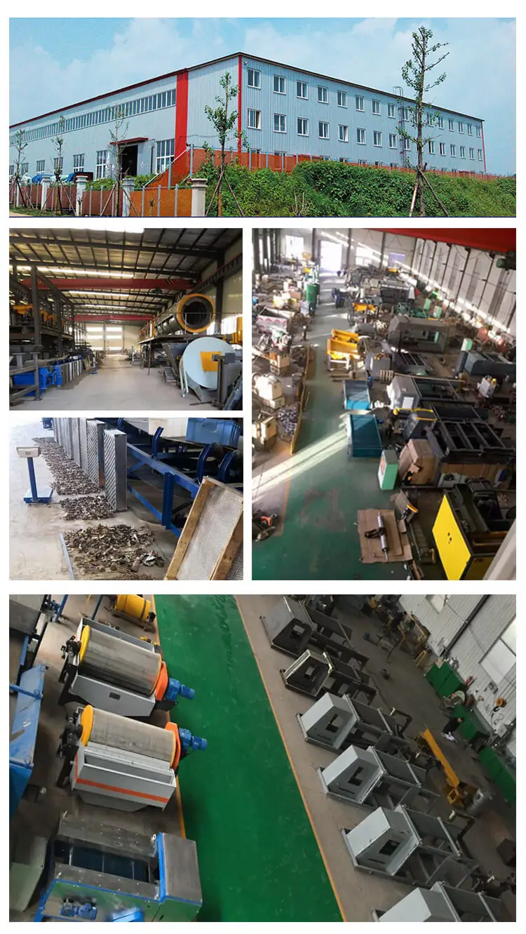 Densen customized high intensity magnetic roller separator and magnetic separator machine for stainless steel separationration