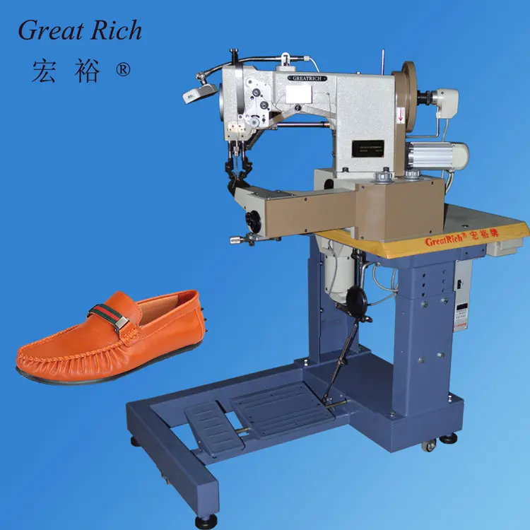 Gr 781s Typical Industrial Double Needle Pattern Shoe Sewing Machine For Upper Sewing Buy