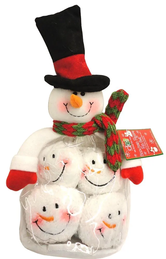 snowball fight plush