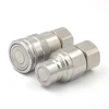3/4 inch NPT Flat Face Stainless Steel quick coupling made to the ISO 16028 standard