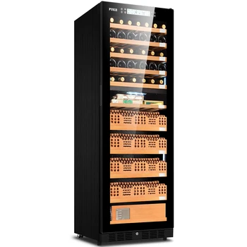 Jiaren Cigar Cabinet Led Light Humidor Wine Display Large Jiaren Cigar Cabinet Led Light Humidor Wine Display Large Cedar Wood Cooler Fk